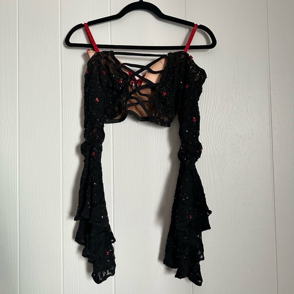 Competitive dance top from Designs by Randall - Picture 2 of 7